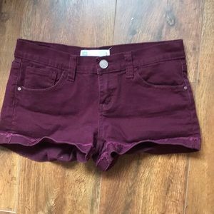 Burgundy RSQ Shorts